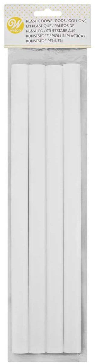 Wilton Dowels - Easy Cut Deuvels - 32 cm - 4 Stuks - Dowel Rods