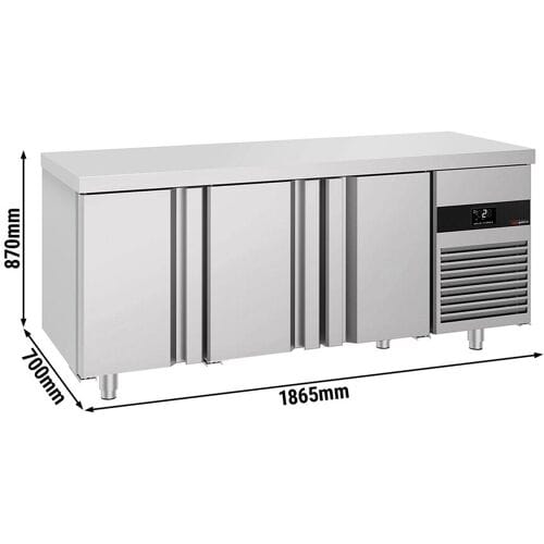 GGM Gastro Kühltisch PREMIUM - 1865x700mm - mit 3 Türen
