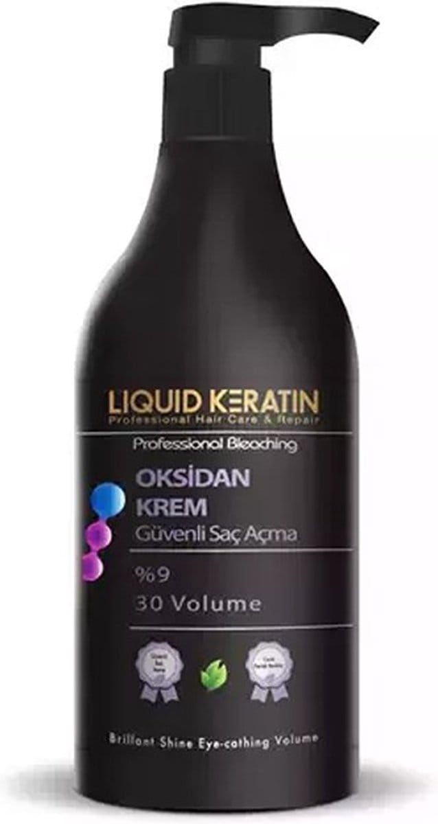 Liquid Keratin - Professional Oxidatie Creme 500ml - 9% - 30 Volumen