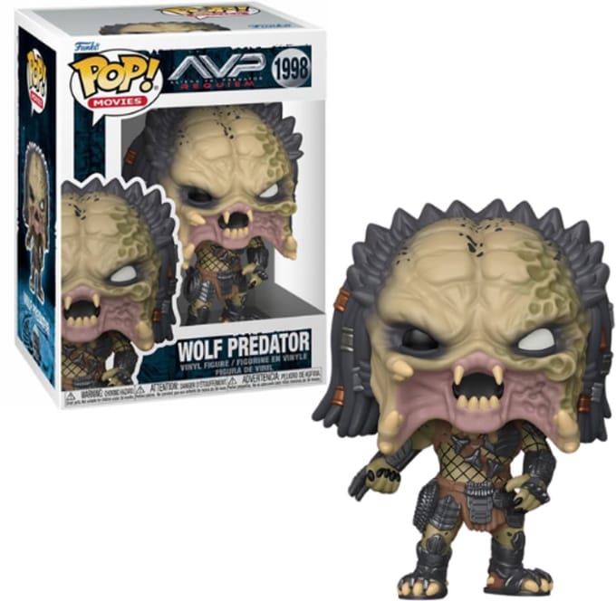 Alien vs. Predator Wolf Predator (Chase Edition mogelijk!) vinylfiguur 1998 Unisex Funko Pop! - Neutraal - Standard