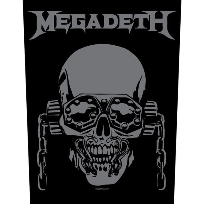 Megadeth Vic Rattlehead Unisex Embleem - meerkleurig - Standard