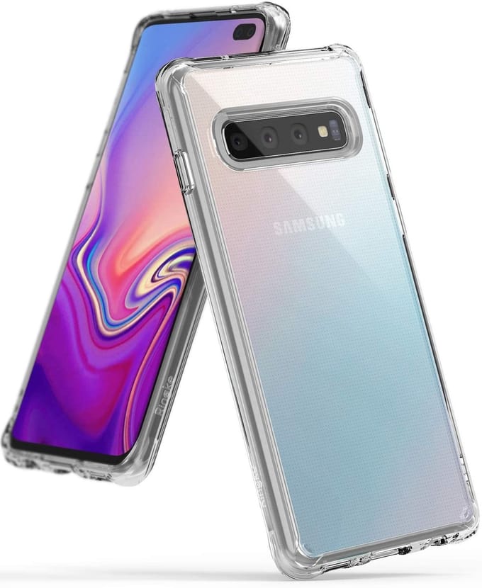 Hoesje geschikt voor Samsung Galaxy S10 Plus - Backcover - Anti shock - Extra dun - Transparant