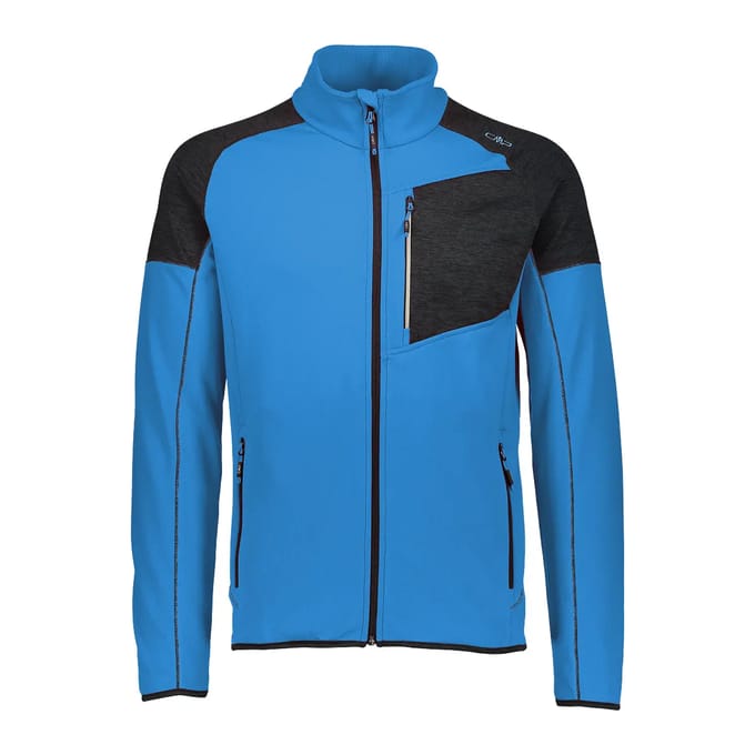 Cmp 39g2457 Light Fleece Met Volledige Rits Blauw S Man