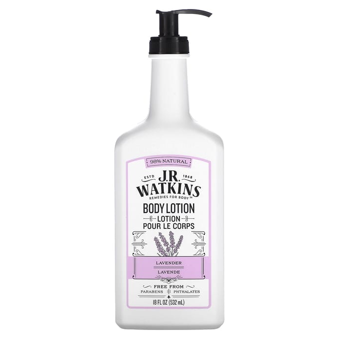 JR Watkins, Bodylotion, Lavendel, 533 ml (532 ml) white