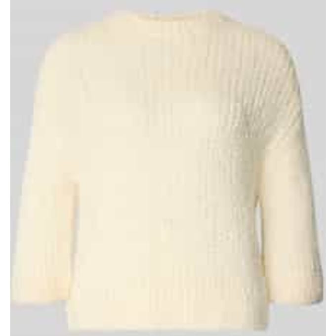 Regular fit pullover met mix van wol en alpaca model 'Tariah'