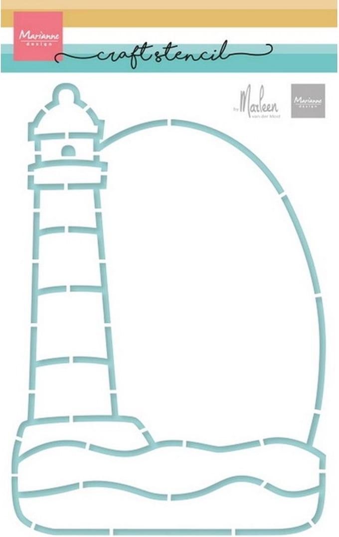 Craft Stencil, Lighthouse by Marleen