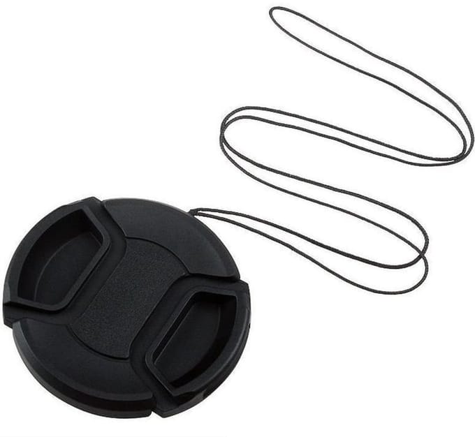 Scoby - Universele Lens Cap - Lensdop - Camera Lens Bescherming - 72mm - Zwart