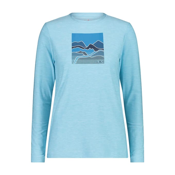 Dames-T-shirt met lange mouwen CMP