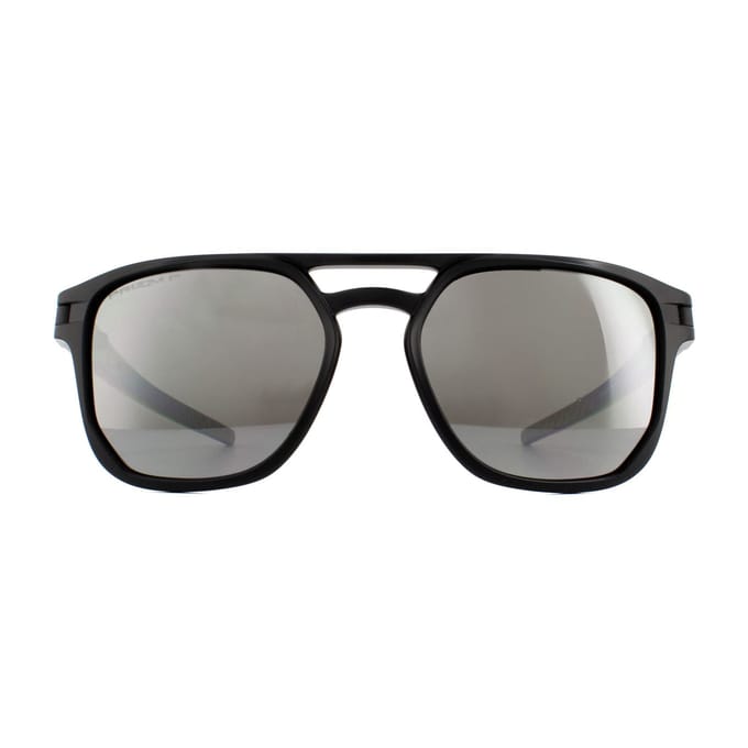 Oakley Square Mens Mat Black Prizm Zwart gepolariseerde zonnebril