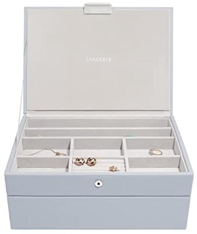 Classic Sieradendoos Set van 2 - Perfect voor Het Organiseren van Sieraden