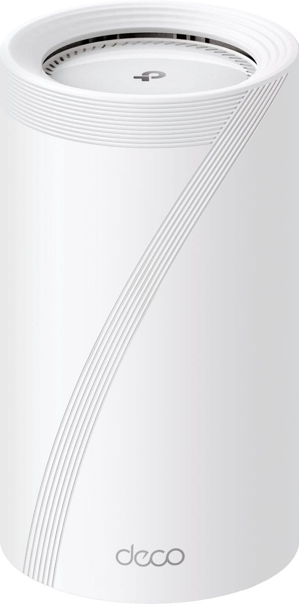 TP-Link DECO BE85 BE19000 Tri-Band Whole Home Mesh (1-Pack) - Mesh router 802.11a/b/g/n/ac/ax/be (Wi-Fi 7)