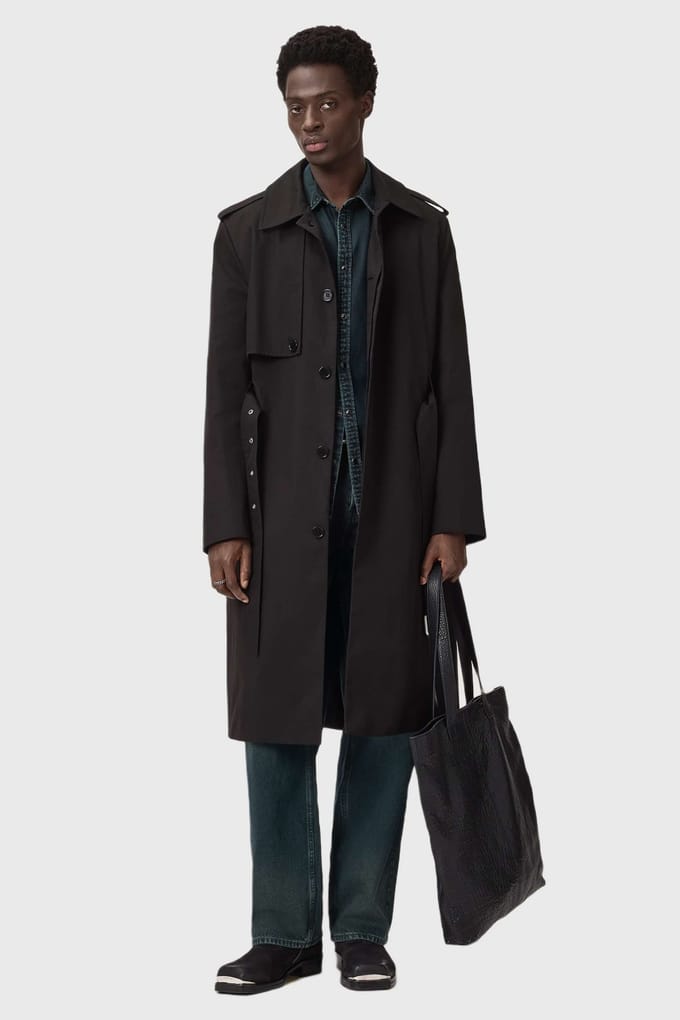 AllSaints Mullen Jean Phantom Blue Taglia: W32L32 | Relaxed fit jeans Outlet | Uomo | Blu