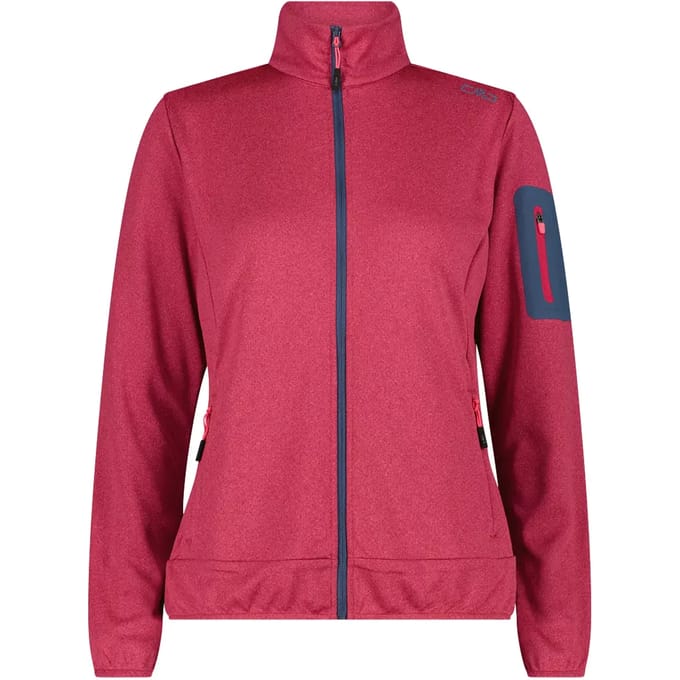 Dubbellaagse zip fleece dames CMP