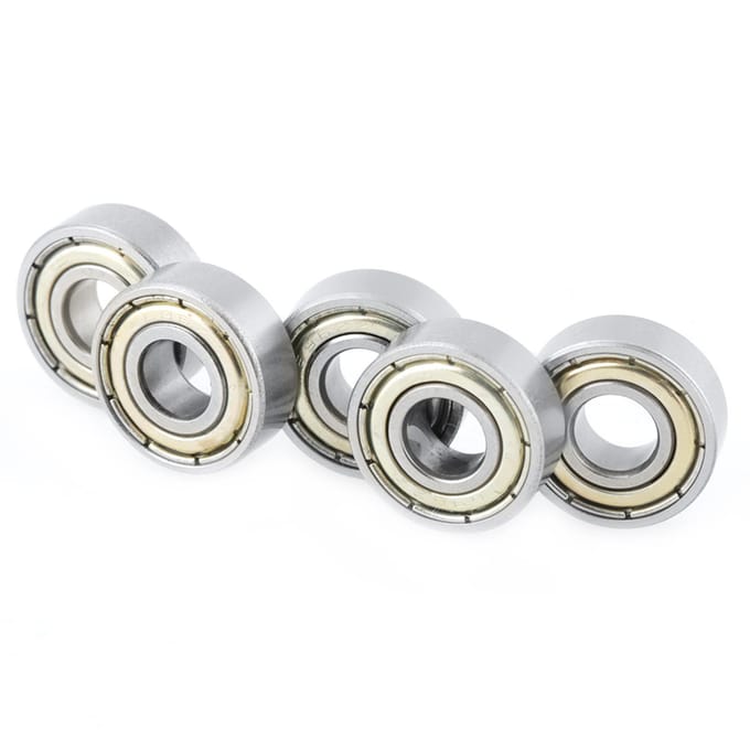 10 stuks set 696ZZ roestvrijstalen kogellagers 6 x 15 x 5 mm