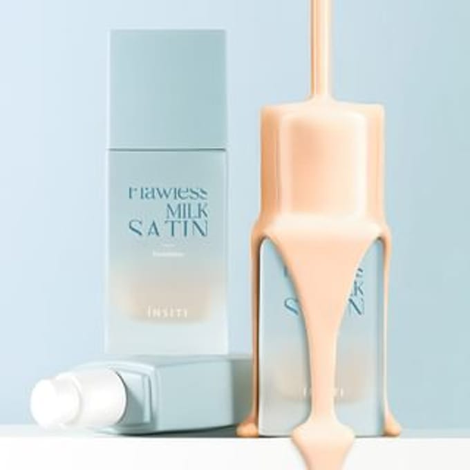 INSITI  - Flawless Milk Satin Liquid Foundation - 2 Colors 21# Ivory - 37ml