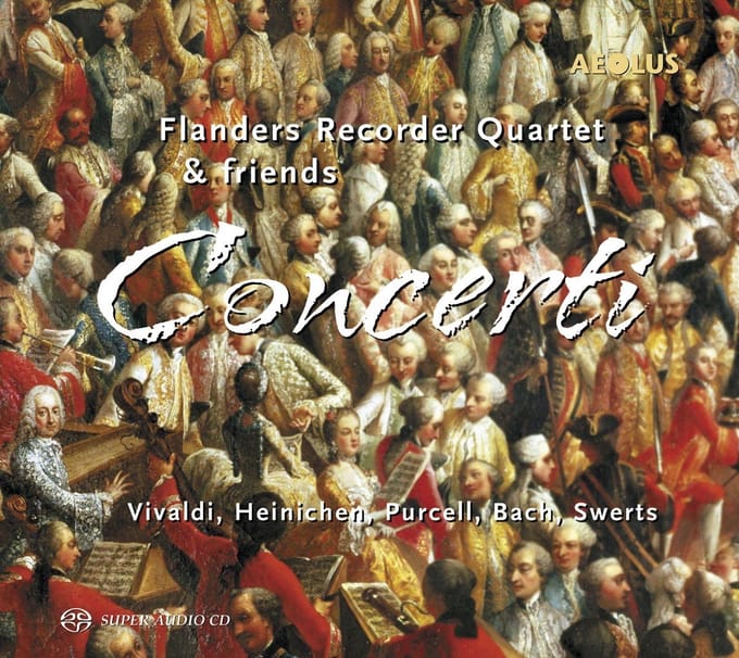 Flanders Recorder Quartet - Concerti Für 4 Blockfloten (SACD)