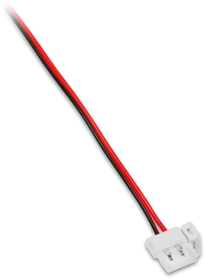 Verbindingskabel voor 10 mm LED-strips FLASH (5630) 14,3 x 15,3 x 5 mm 2-polig