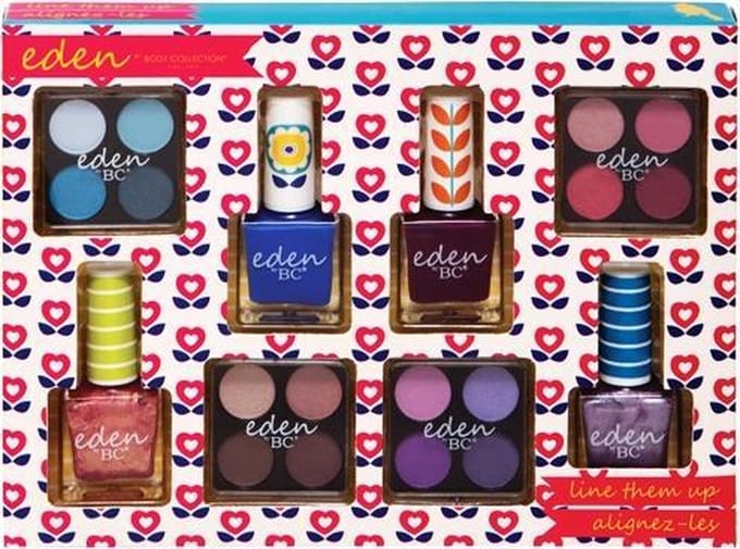 Body Collection Eden Line Them Up Nagellak en Oogschaduw Set
