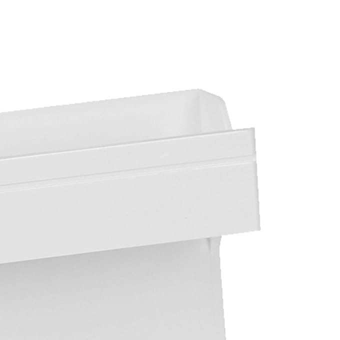 Aan de muur gemonteerde telefoonhouder Plastic zelfklevende multifunctionele telefoonlaadstandaard TV-afstandsbediening white