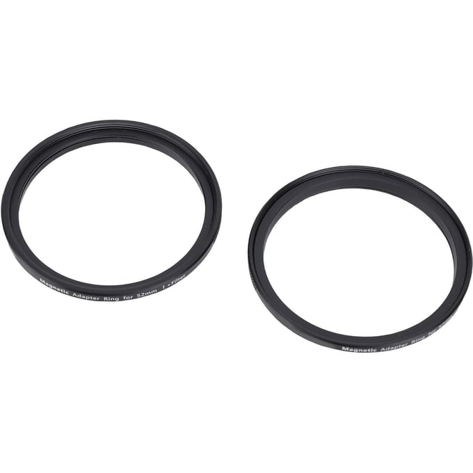Magnetische Filter Adapter Ring Aluminiumlegering 52-52mm Converteer Standaard Draadfilter naar Magnetisch black