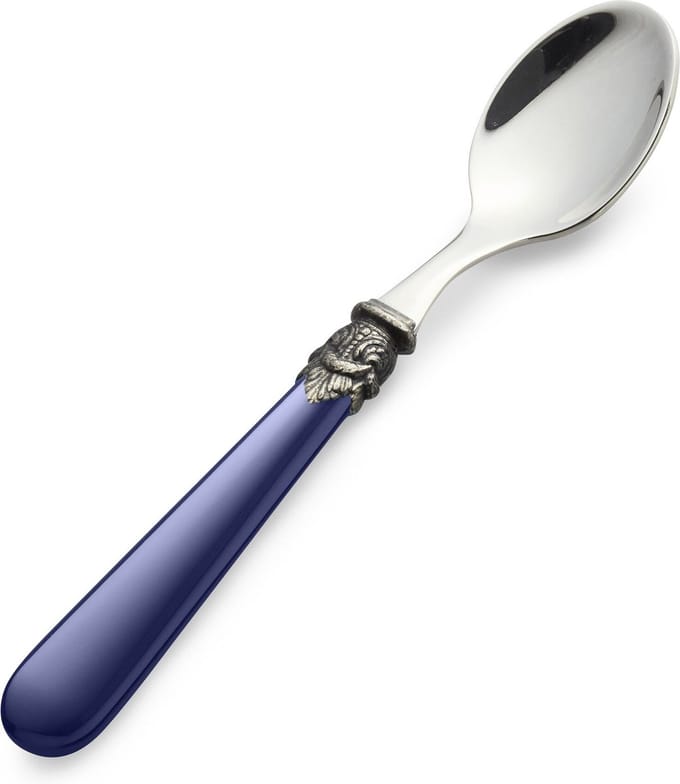 Theelepel klein, met Blauw handvat (mat), EME Napoleon