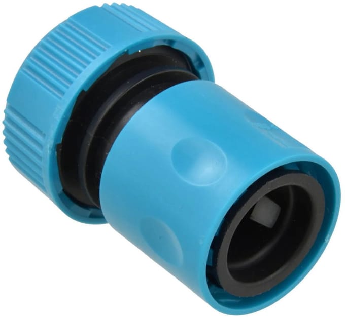 GEKO Duurzame kunststof snelkoppeling - 3/4" - polybag verpakking - 20 stuks