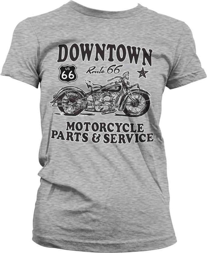 Route 66 Dames Tshirt -S- Downtown Service Grijs