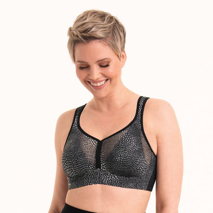 Anita - Air Control Deltapad sport bh zonder beugel – Bubble Grey - 90D