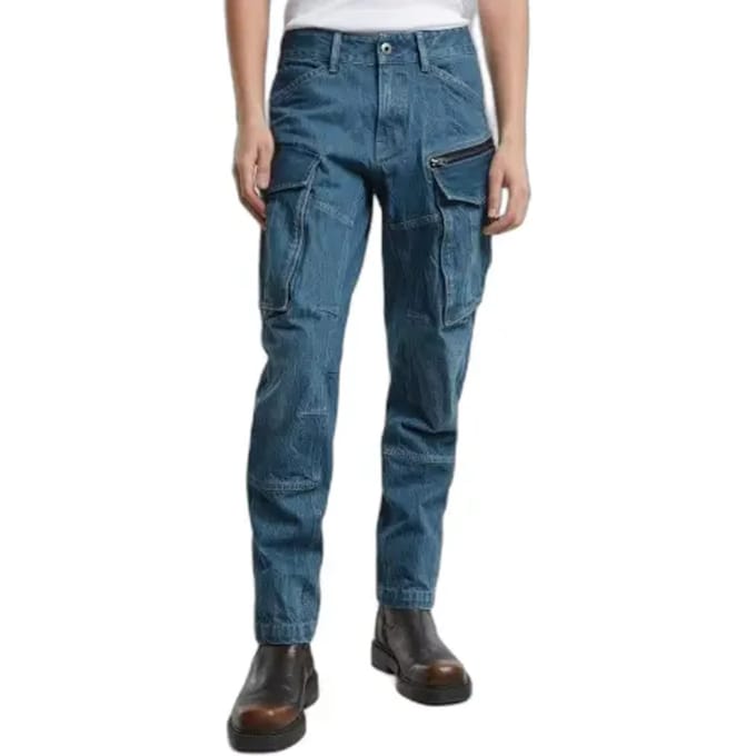 Tapered jeans met cargozakken G-Star Rovic 3D