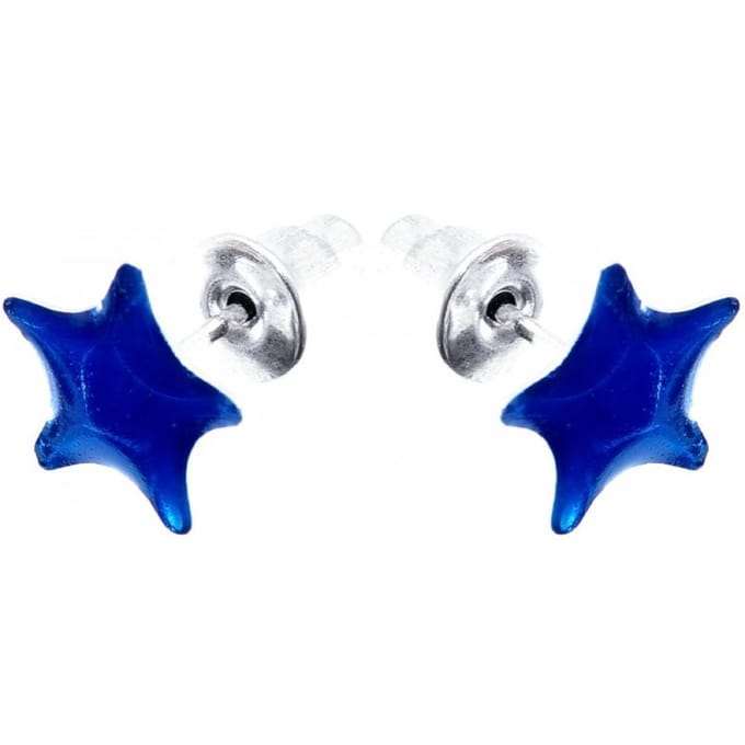 Bijoux by Ive® - Oorknopjes - Ster - Donker Blauw