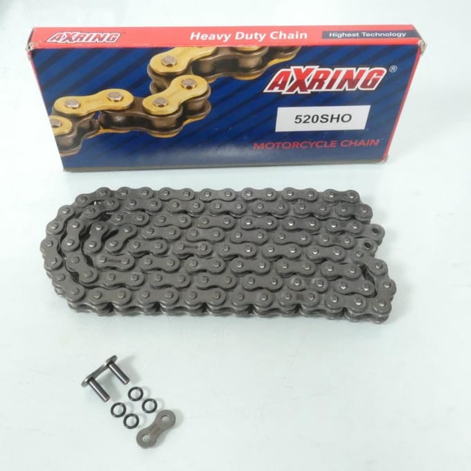 Chaîne de transmission Axring pour Moto Husaberg 450 Fe E 2004 à 2007 Neuf