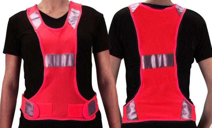Avento Reflectievest Sport - 3M - Fluorroze - M/L