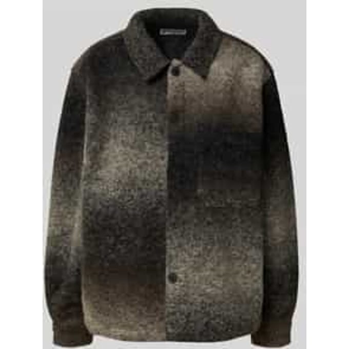 Relaxed fit overhemdjack met borstzak