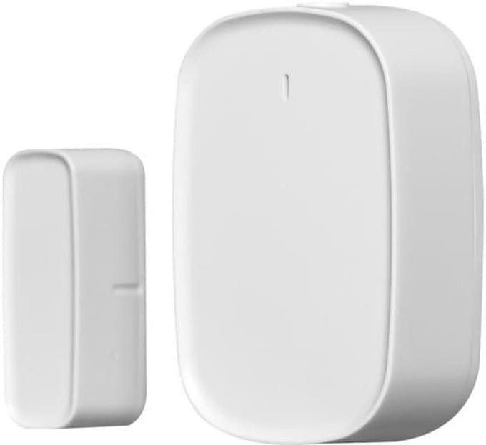 Slimme Deur Sensor - Raam Contact - Huis Beveiliging - Realtime Meldingen - Compact Ontwerp - Wit