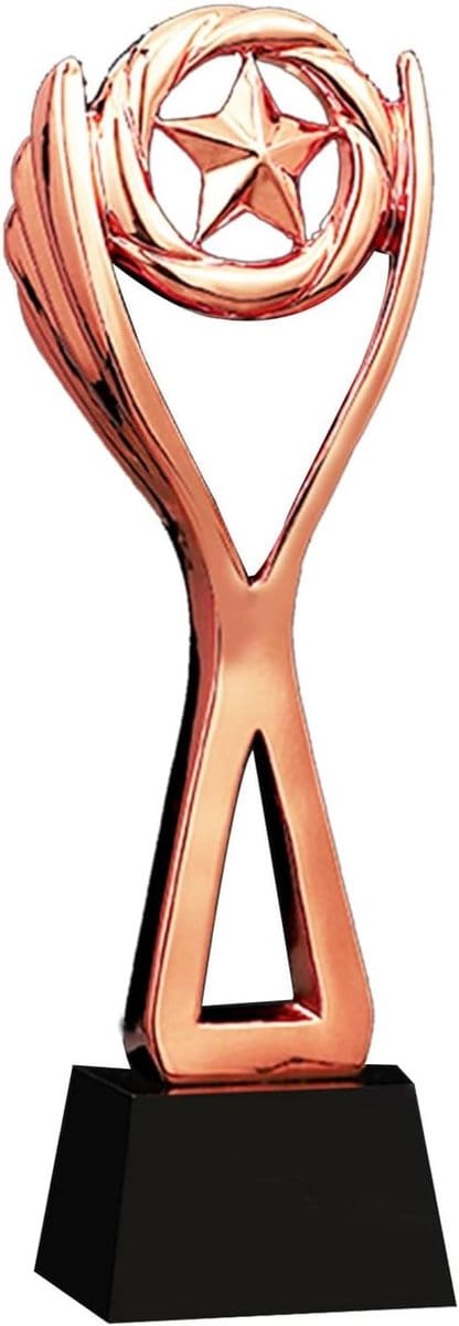 Trofee Hars - Gouden Prijs - Prestaties Vieren - Aanpasbare Gravure - 8x28cm - Brons