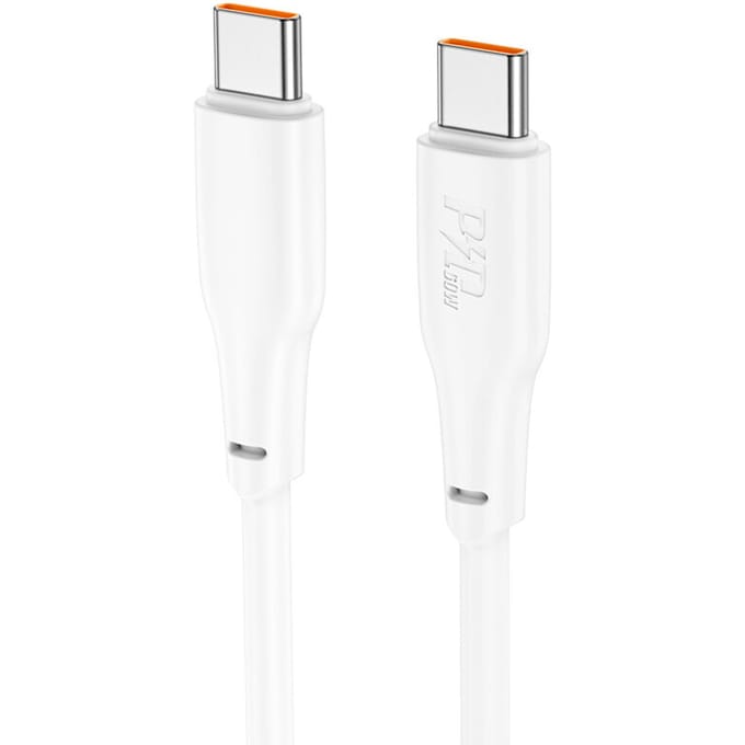 Hoco Snellaad en Data Kabel USB-C naar USB-C 60W 1 meter