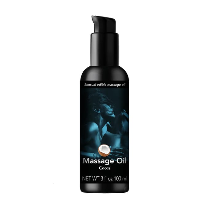 Kissable Massage olie met de geur van Kokos