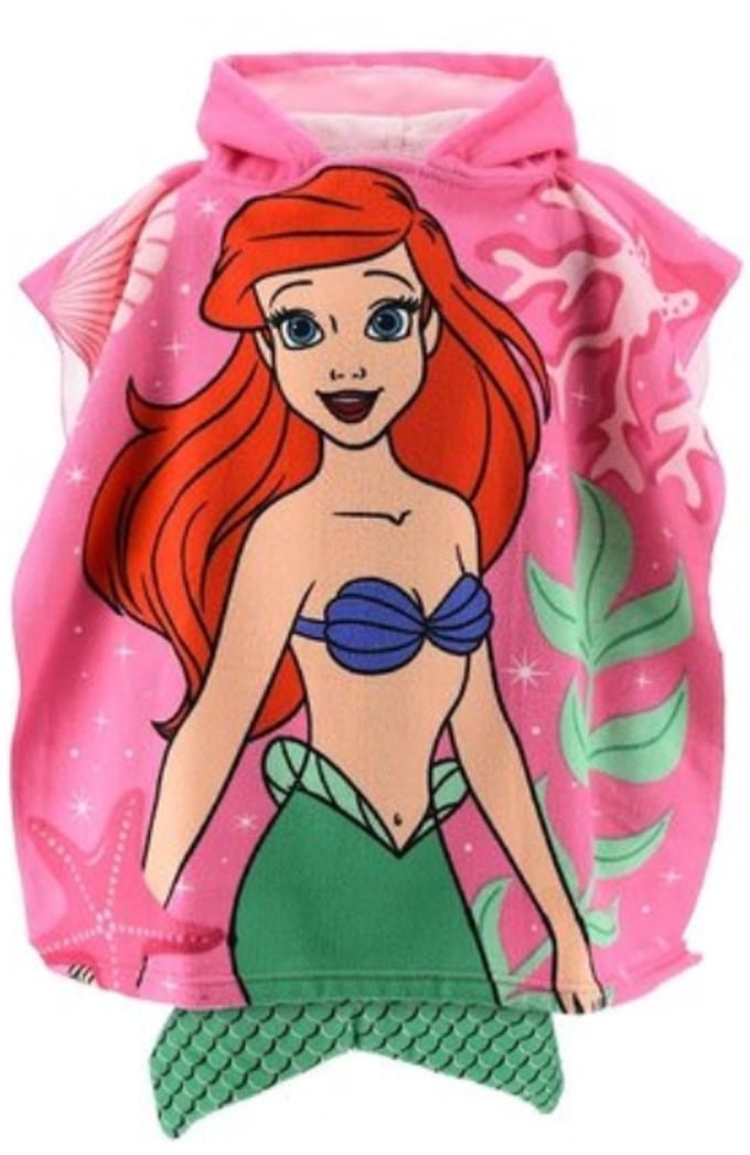Disney De kleine Zeemeermin Ariel - Badponcho - Poncho