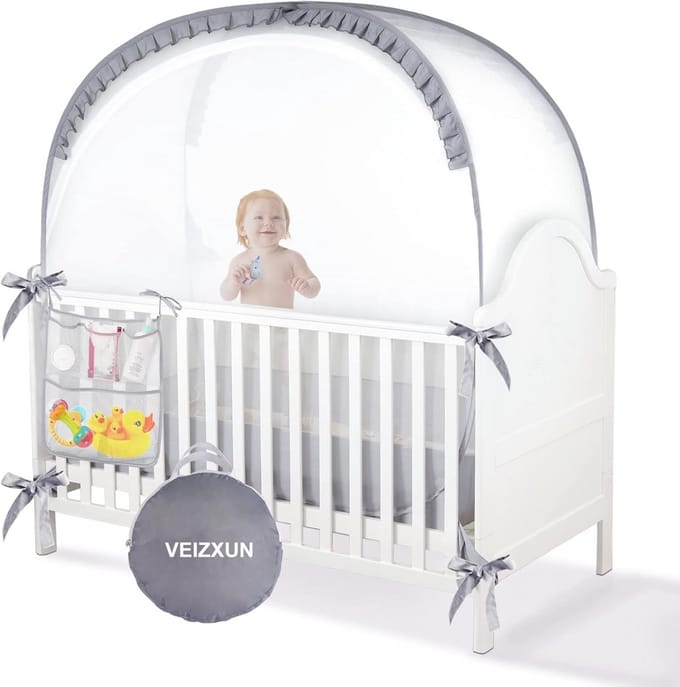 Draagbare Pop-Up Wieg Tent Veiligheidsnet voor Baby's