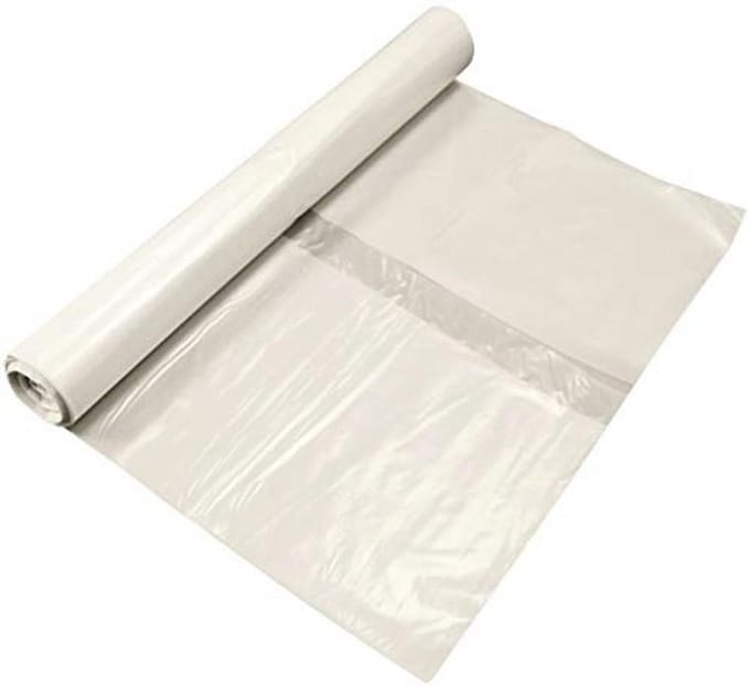 Doorzichtige Afvalzakken 120L - 30 my - 10 Stuks