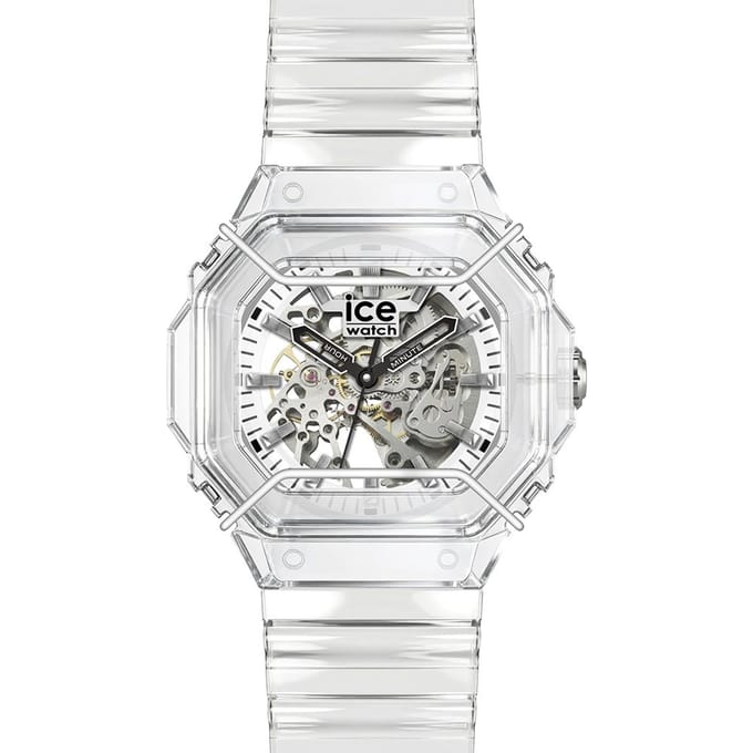 Ice Watch BEWATCH 2 - Transparent skeleton 025684 Horloge - Siliconen - Transparant - Ø 48 mm