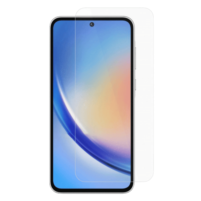 Amorus Samsung Galaxy A35 Full Screenprotector Gehard Glas Transparant