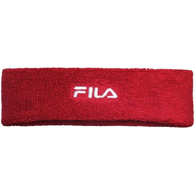 Fila Sport Logo Rood Hoofdband