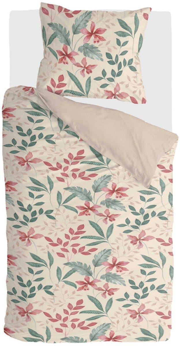 Byrklund Dekbedovertrek FLORAL FINESSE - 140x220 - 100% Polyester - Multicolor