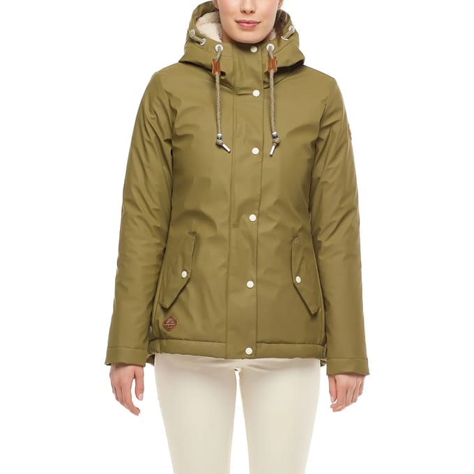 Ragwear winterjas marge Olijfgroen-S