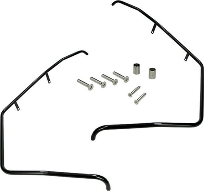 Sierbeugel set voor Piaggio Zip 2000 glans zwart