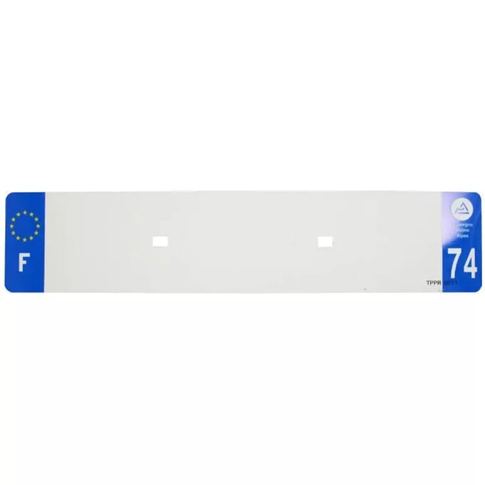 Nummerplaatstrip voor pvc Top Plaq 74