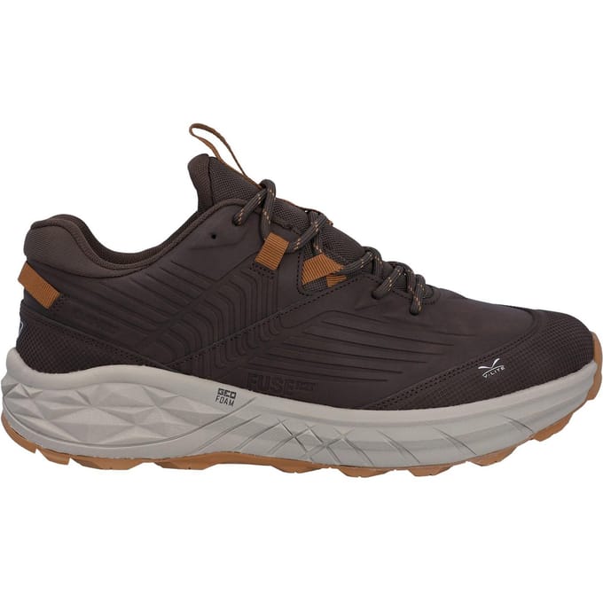 Hi-Tec Fuse Trek Heren Sneakers Van Polyester In Chocoladebruin/Timber Wolf