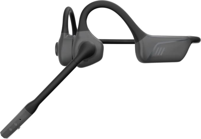 White-Label® Bone Conduction Headphone - Koptelefoon voor Activiteiten - Draadloos - Zwart