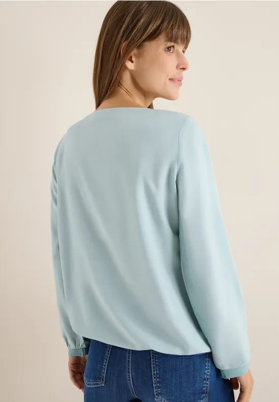Blouse in effen kleur